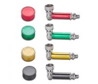 Трубка металлическая мини Champ CH.HIGH MINI METAL PIPE SHINY GRIND Трубка металлическая мини Champ CH.HIGH MINI METAL PIPE SHINY GRIND