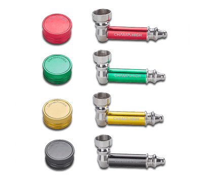 Трубка металлическая мини Champ CH.HIGH MINI METAL PIPE SHINY GRIND