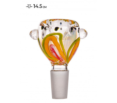 Видерко стеклянное MISTIQ Flower d:14.5 мм