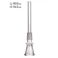Чиллум стеклянный MISTIQ D - 14.5мм L - 10 см Чиллум стеклянный MISTIQ D - 14.5мм L - 10 см