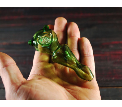 Стеклянная трубка для курения Devil Pipe - Зелёный Стеклянная трубка для курения Devil Pipe - Зелёный