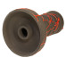Чаша для кальяна Gusto Bowls Harmony Glaze Black/red Чаша для кальяна Gusto Bowls Harmony Glaze Black/red