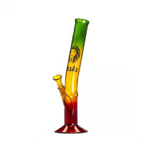 Бонг стеклянный Rasta Hangover H:33cm SG:14.5mm Бонг стеклянный Rasta Hangover H:33cm SG:14.5mm