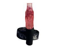 Персональний Мундштук для Кальяна Vibe Hookah Yoni Red Персональний Мундштук для Кальяна Vibe Hookah Yoni Red