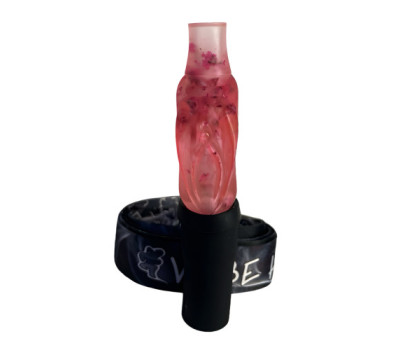 Персональний Мундштук для Кальяна Vibe Hookah Yoni Red Персональний Мундштук для Кальяна Vibe Hookah Yoni Red