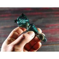 Стеклянная трубка для курения Devil Pipe - Тёмно-зелёный Стеклянная трубка для курения Devil Pipe - Тёмно-зелёный