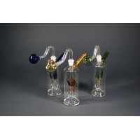 Бонг Oil Leaf Tube - Зелёный Бонг Oil Leaf Tube - Зелёный