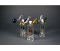 Бонг Oil Leaf Tube - Синий Бонг Oil Leaf Tube - Синий