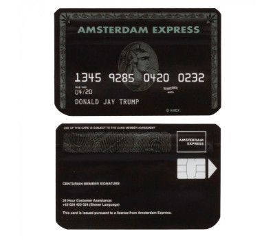 Бокс для хранения бумаги для курения Amsterdam Express 85x55 мм