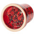 Чаша для кальяна Solaris Eva Red and Black Чаша для кальяна Solaris Eva Red and Black