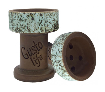 Чаша для кальяна Gusto Bowls Rook (Gray/White)