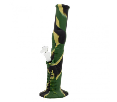 Бонг силиконовый Amsterdam H:32cm - SG:10mm Бонг силиконовый Amsterdam H:32cm - SG:10mm