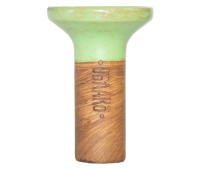 Чаша для кальяна Облако Flow Yellow on Light Green-red Marble Чаша для кальяна Облако Flow Yellow on Light Green-red Marble