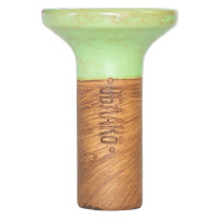 Чаша для кальяна Облако Flow Yellow on Light Green-red Marble Чаша для кальяна Облако Flow Yellow on Light Green-red Marble