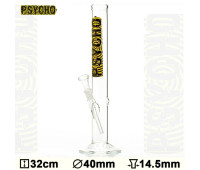 Бонг стеклянный Glass Psycho Bouncer - H:32 - Ø:40mm- Socket:14.5mm Бонг стеклянный Glass Psycho Bouncer - H:32 - Ø:40mm- Socket:14.5mm
