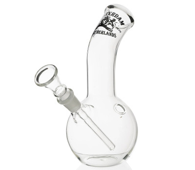 Бонг стеклянный Amsterdam H:18 cm Ø:36 mm SG:14.5 mm Бонг стеклянный Amsterdam H:18 cm Ø:36 mm SG:14.5 mm