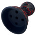 Чаша для Кальяна Gusto Bowls Killa bowl Glaze Red/Black Чаша для Кальяна Gusto Bowls Killa bowl Glaze Red/Black
