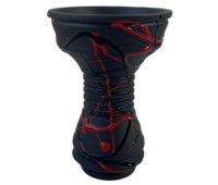 Чаша для Кальяна Gusto Bowls Killa bowl Glaze Red/Black Чаша для Кальяна Gusto Bowls Killa bowl Glaze Red/Black