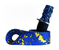 Персональный мундштук для Кальяна PERSONALKA Epoxy Twice Blue I`m Ukrainian Персональный мундштук для Кальяна PERSONALKA Epoxy Twice Blue I`m Ukrainian
