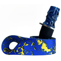 Персональный мундштук для Кальяна PERSONALKA Epoxy Twice Blue I`m Ukrainian Персональный мундштук для Кальяна PERSONALKA Epoxy Twice Blue I`m Ukrainian