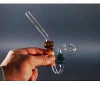 Стеклянная трубка для курения Oil Sherlock Bubble
