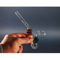 Стеклянная трубка для курения Oil Sherlock Bubble Стеклянная трубка для курения Oil Sherlock Bubble