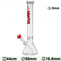 Бонг стеклянный BOOST PRO Beaker Black H:44cm - Ø:50mm - SG:18.8mm Бонг стеклянный BOOST PRO Beaker Black H:44cm - Ø:50mm - SG:18.8mm