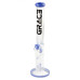 Бонг стеклянный Grace Glass Limited Edition Straight Blue H:43cm - 0:50mm - S G:18.8mm Бонг стеклянный Grace Glass Limited Edition Straight Blue H:43cm - 0:50mm - S G:18.8mm