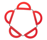 Коврик под колбу раскладной Red