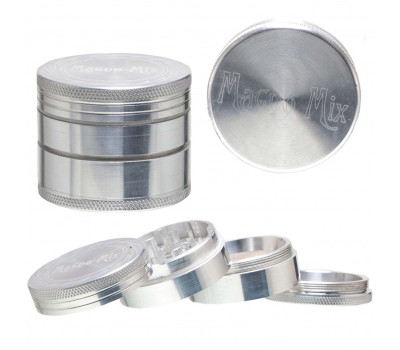 Гриндер Magno Mix 420 Leaf Silver - 4part - O:50mm