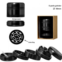Гриндер металлический Grace Glass | Grinder - American Style 5part d:55mm Гриндер металлический Grace Glass | Grinder - American Style 5part d:55mm