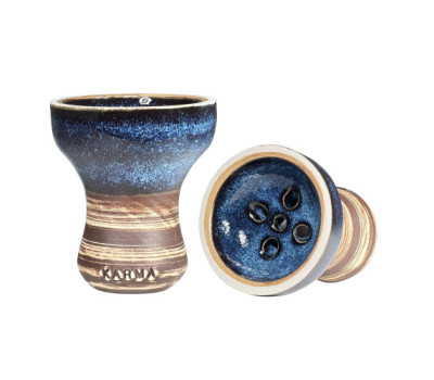 Чаша для Кальяна Karma Турка mini Dark Blue Чаша для Кальяна Karma Турка mini Dark Blue