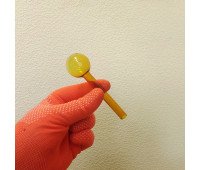 Стеклянная трубка для курения Nose Warmer Oil Orange Ø30 мм. Стеклянная трубка для курения Nose Warmer Oil Orange Ø30 мм.