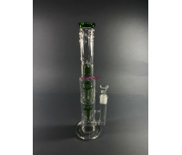 Стеклянный бонг Medusa Double Green Стеклянный бонг Medusa Double Green
