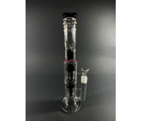 Стеклянный бонг Medusa Double Black Стеклянный бонг Medusa Double Black