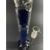 Стеклянный бонг Triple 2 Blue Стеклянный бонг Triple 2 Blue
