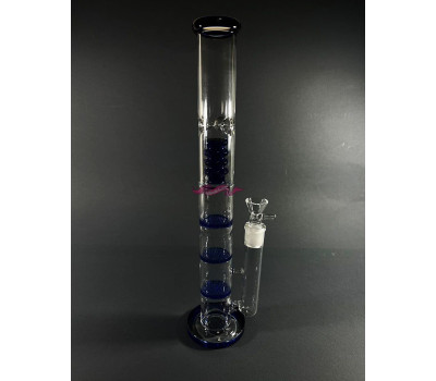 Стеклянный бонг Triple 2 Blue Стеклянный бонг Triple 2 Blue