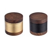 Гриндер деревянный CHAMP HIGH ROUND WOODEN GRINDER 62MM