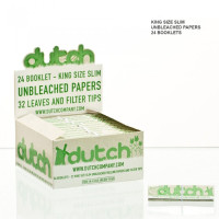 Бумага для самокруток Dutch King Size + TIPS Бумага для самокруток Dutch King Size + TIPS