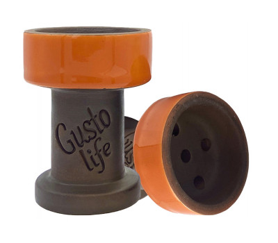Чаша для кальяна Gusto Bowls Rook (Orange)