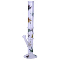 Бонг стеклянный Multi Leaf H:40 cm Ø:40 mm Бонг стеклянный Multi Leaf H:40 cm Ø:40 mm