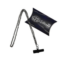 Персональный мундштук для Кальяна Personalka Pro Chain Black Silver Персональный мундштук для Кальяна Personalka Pro Chain Black Silver