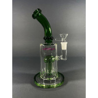 Стеклянный бонг Medusa M Green Стеклянный бонг Medusa M Green