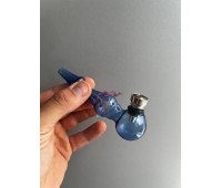 Стеклянная трубка для курения Oil Top Mix Blue Стеклянная трубка для курения Oil Top Mix Blue