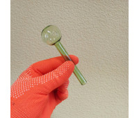 Стеклянная трубка для курения Nose Warmer Oil Green Ø30 мм. Стеклянная трубка для курения Nose Warmer Oil Green Ø30 мм.