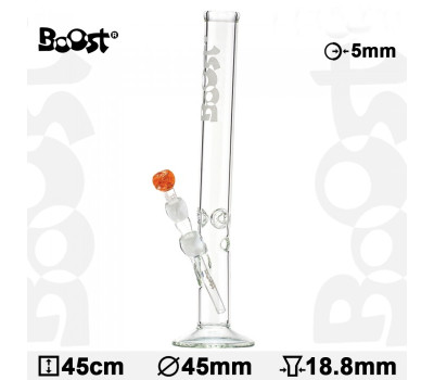 Бонг стеклянный BOOST Cane H:45cm-?: 45mm-SG:18,8mm Бонг стеклянный BOOST Cane H:45cm-?: 45mm-SG:18,8mm