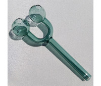 Стеклянная трубка для курения Harmony Double Oil Green Ø30 мм. Стеклянная трубка для курения Harmony Double Oil Green Ø30 мм.