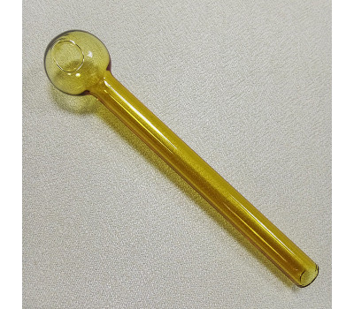 Стеклянная трубка для курения Pocketbowl Oil Yellow  Ø20 мм.