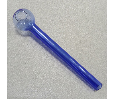 Стеклянная трубка для курения Pocketbowl Oil Blue Ø20 мм.