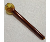 Стеклянная трубка для курения Pocketbowl Oil Orange  Ø20 мм.